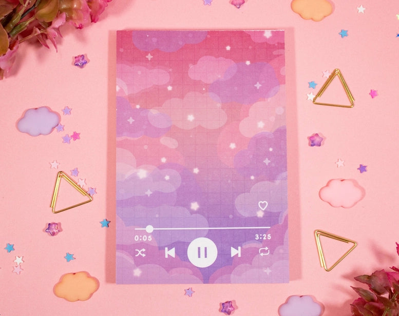 Music Player Notitieblok