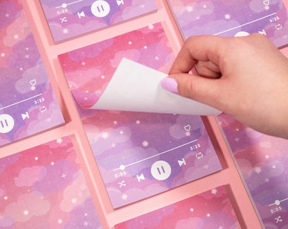 Music Player Notitieblok
