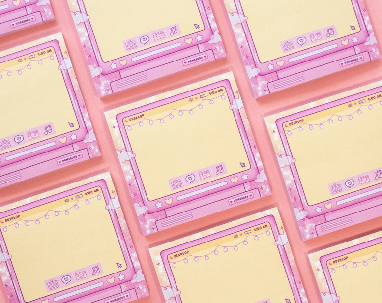 Roze Sticky Notes
