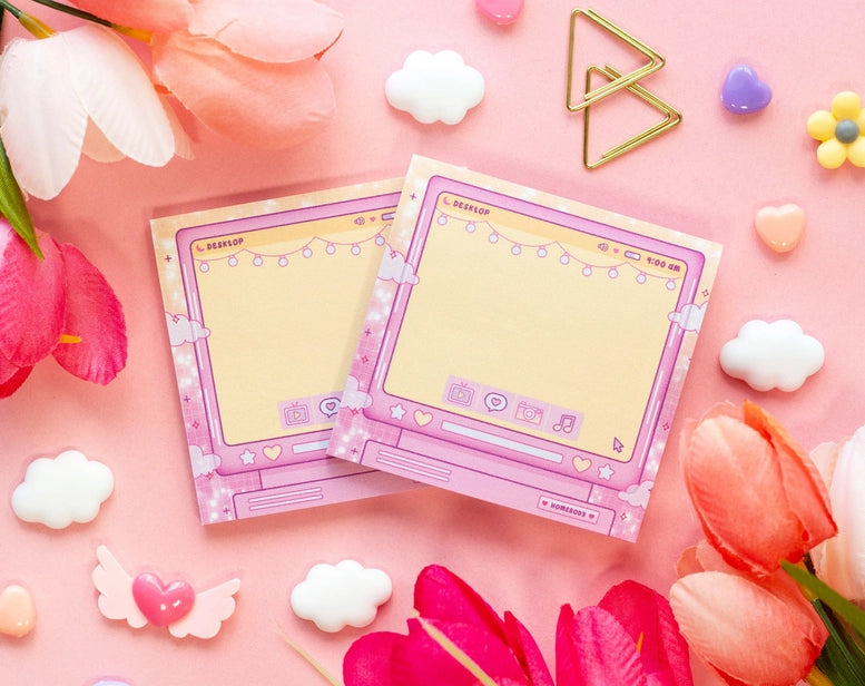 Roze Sticky Notes