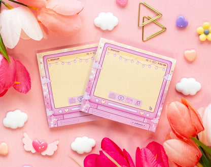 Roze Sticky Notes