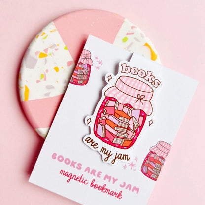 "Books Are My Jam" Magnetische Boekenlegger