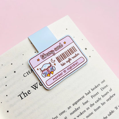Night Owl Magnetische Boekenlegger
